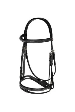 Horze Constance Padded Flash Bridle 9 Horze Constance Padded Flash Bridle -Sports - Horse Equipment Shop 10040 bl 01