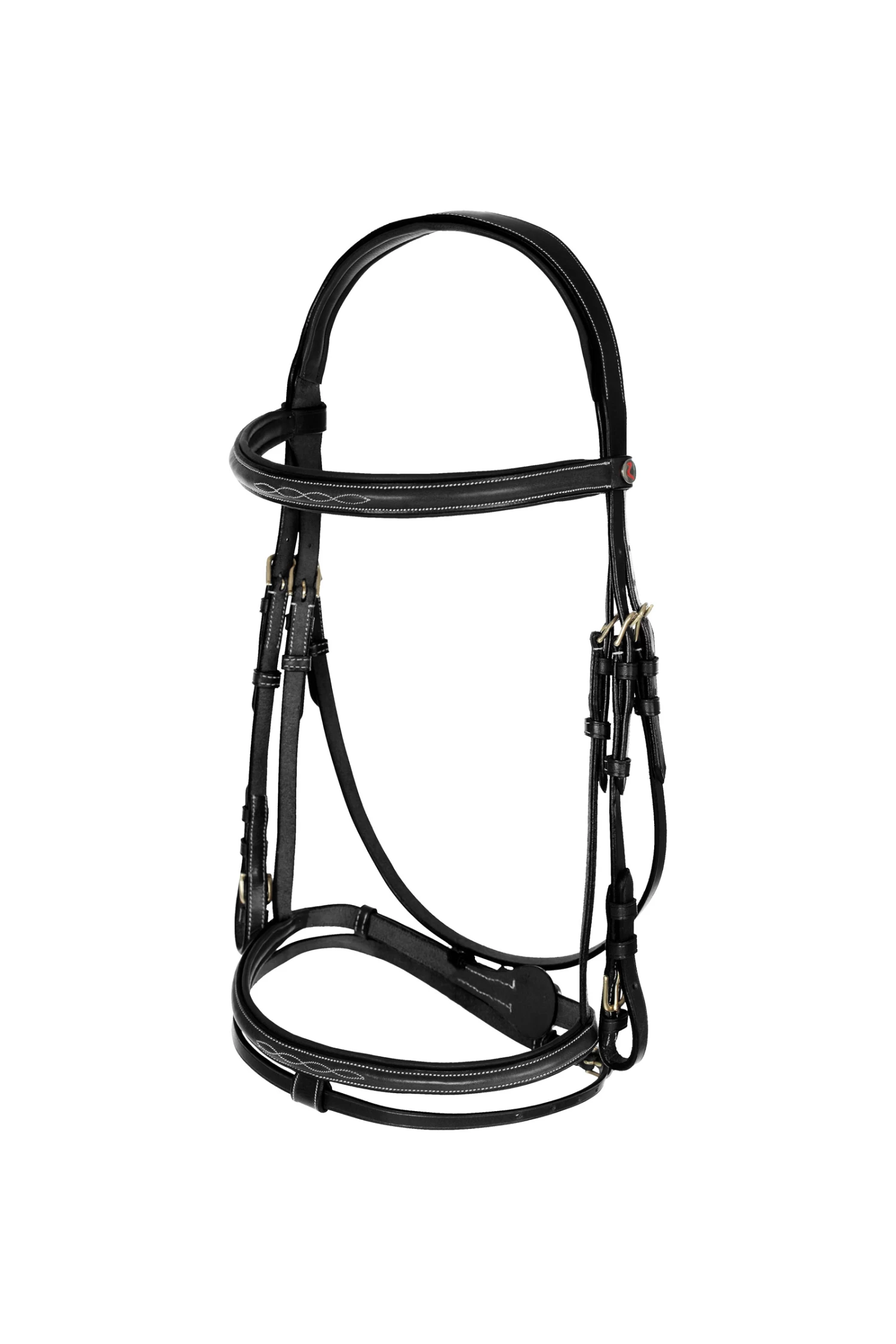 Horze Constance Padded Flash Bridle 5 Horze Constance Padded Flash Bridle - Image 3