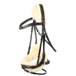 Horze Rome Anatomic Snaffle Bridle -Sports - Horse Equipment Shop 10118 DBR 1