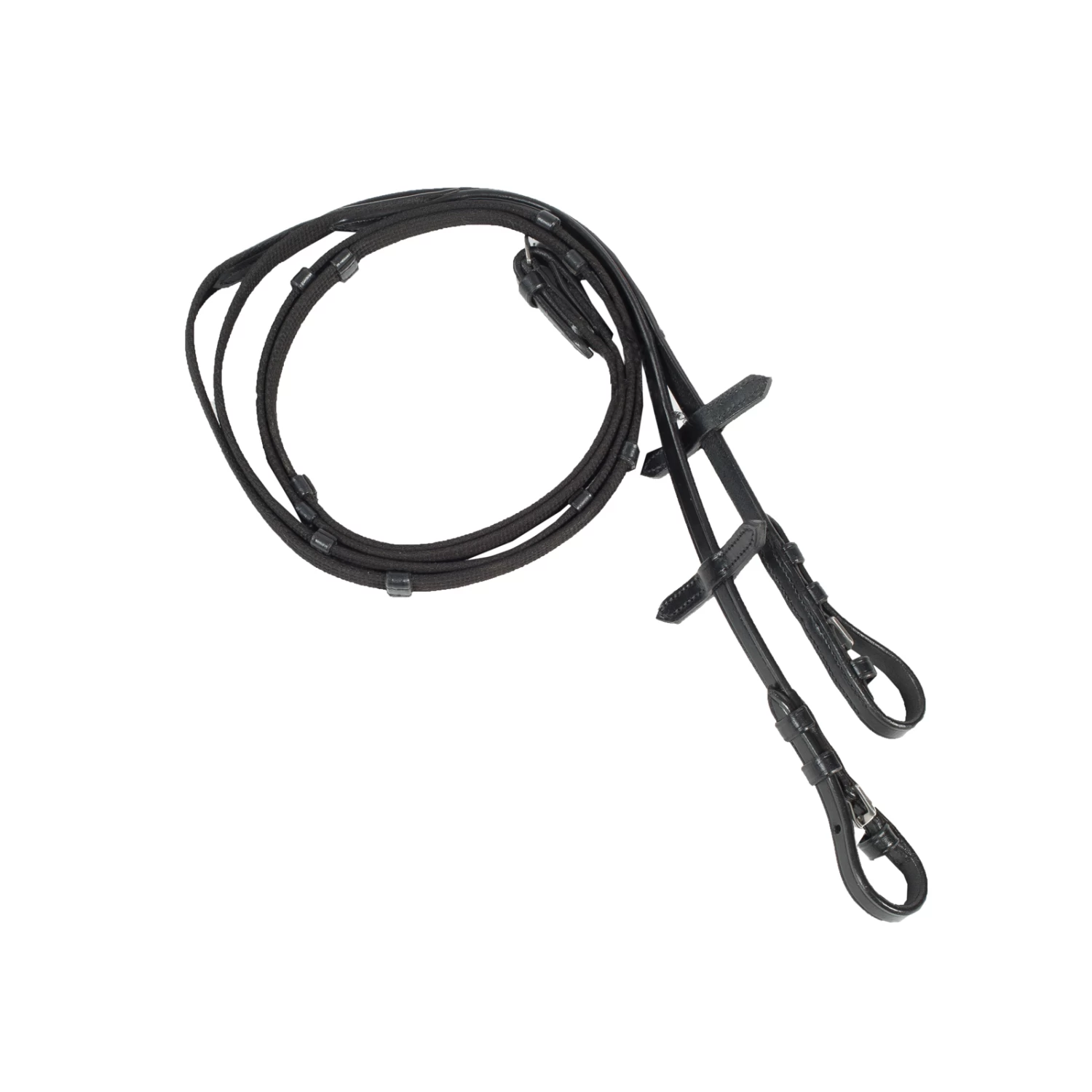 Horze Slender Intertwined Reins 3 Horze Slender Intertwined Reins