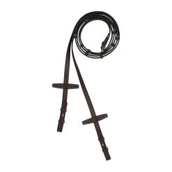 Horze Walthamstaw Leather Reins With Stoppers -Sports - Horse Equipment Shop 10707 DBR 1
