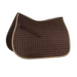 Horze River All Purpose Saddle Pad 34 Horze River All Purpose Saddle Pad -Sports - Horse Equipment Shop 17014 DBR LBR 2