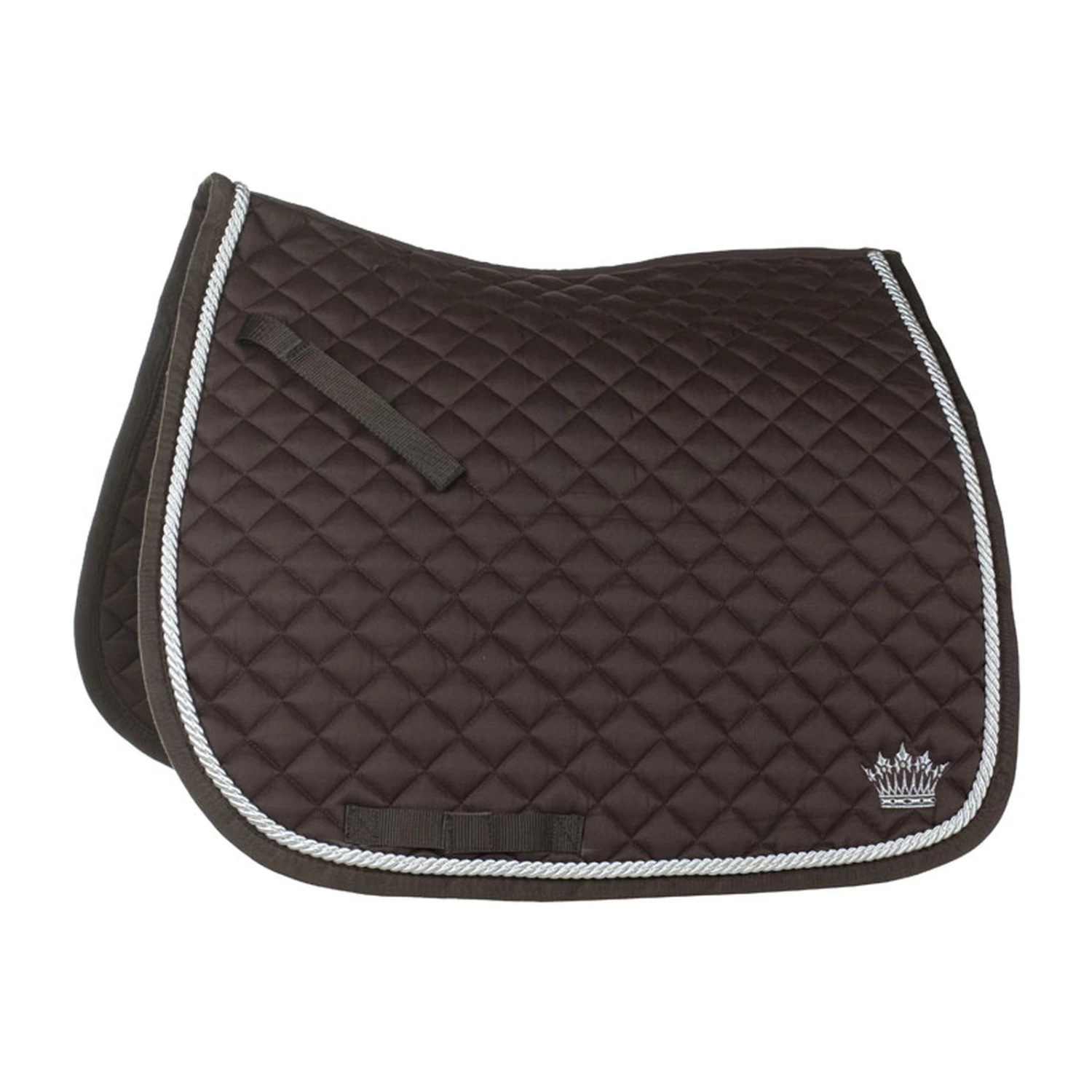 Horze Silver Cord Dressage Saddle Pad 4 Horze Silver Cord Dressage Saddle Pad - Image 2