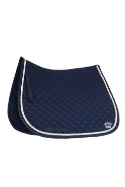 Horze Silver Cord Dressage Saddle Pad 10 Horze Silver Cord Dressage Saddle Pad -Sports - Horse Equipment Shop 17073 ddb 01