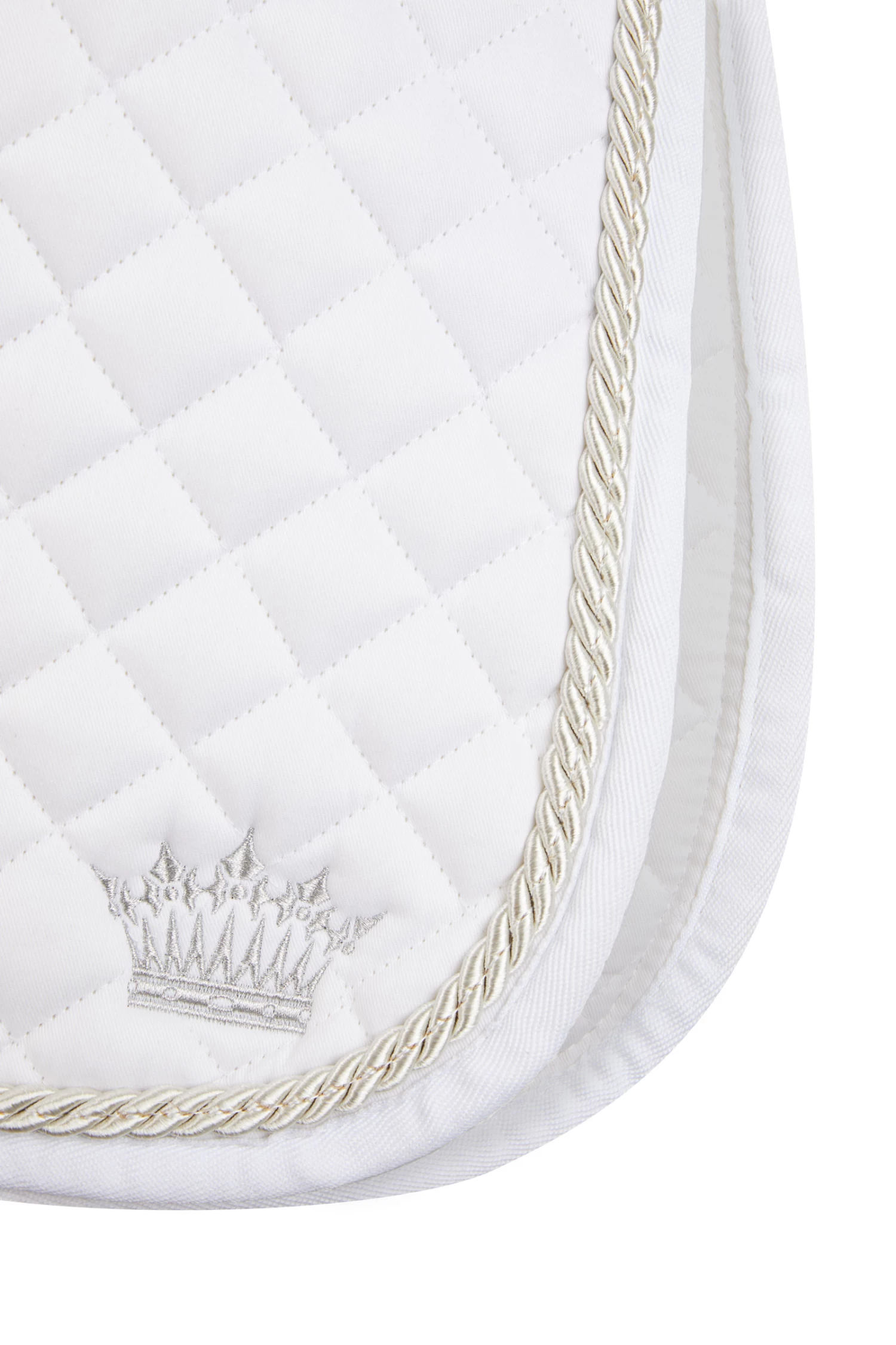 Horze Silver Cord Dressage Saddle Pad 8 Horze Silver Cord Dressage Saddle Pad - Image 6
