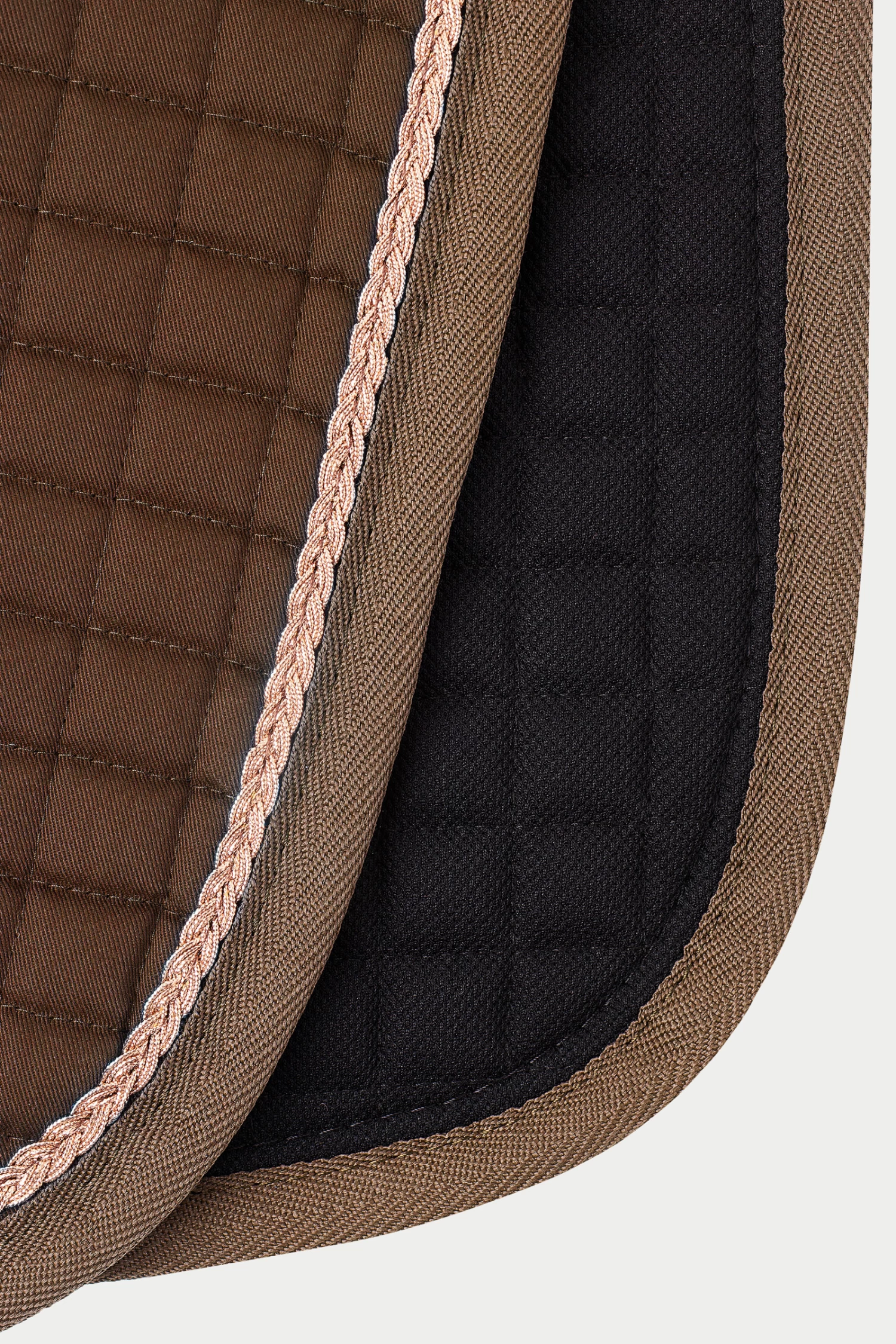 Horze Glarus All Purpose Saddle Pad With Metallic Braiding 5 Horze Glarus All Purpose Saddle Pad With Metallic Braiding - Image 3