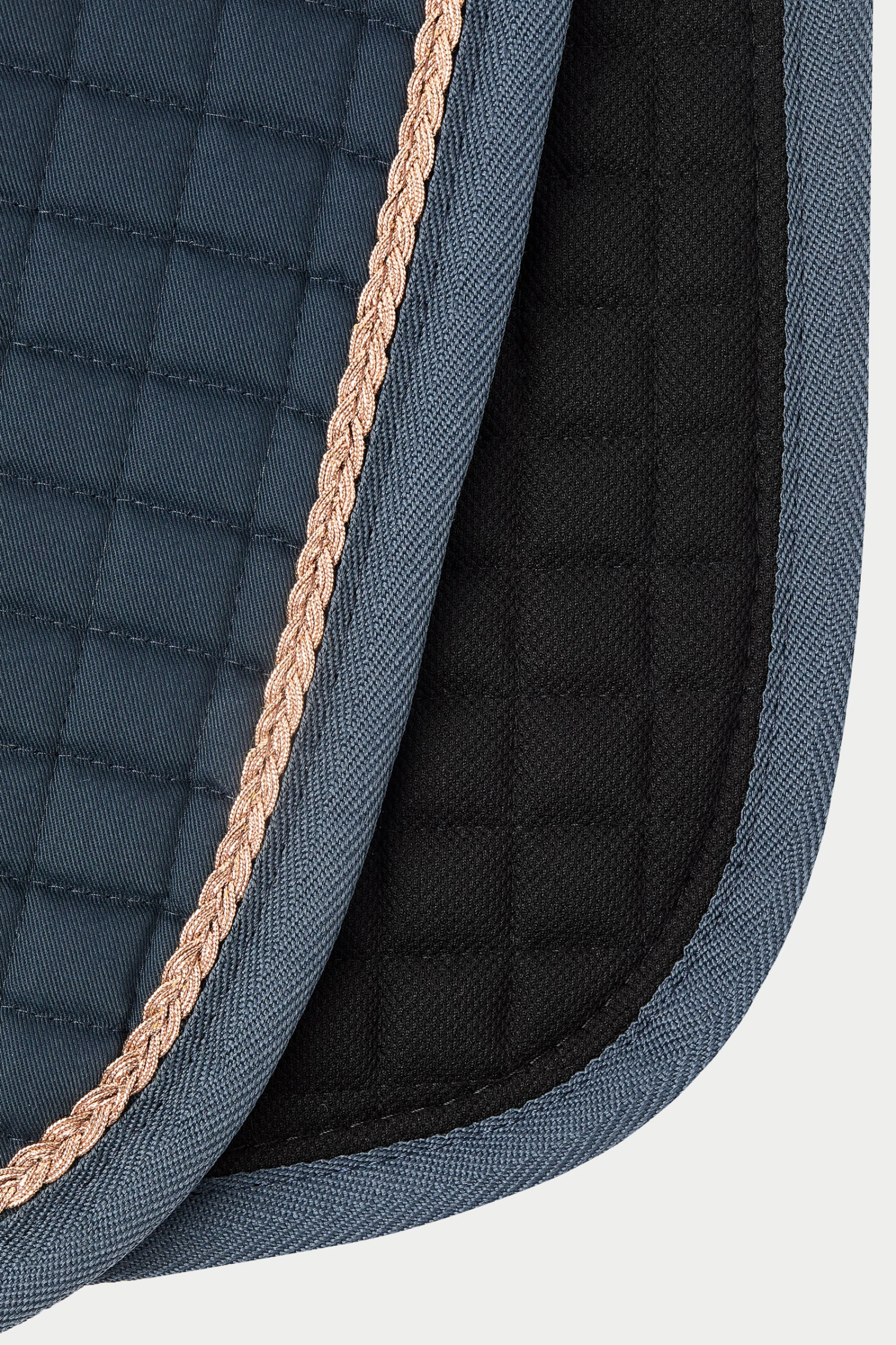 Horze Glarus All Purpose Saddle Pad With Metallic Braiding 15 Horze Glarus All Purpose Saddle Pad With Metallic Braiding - Image 13