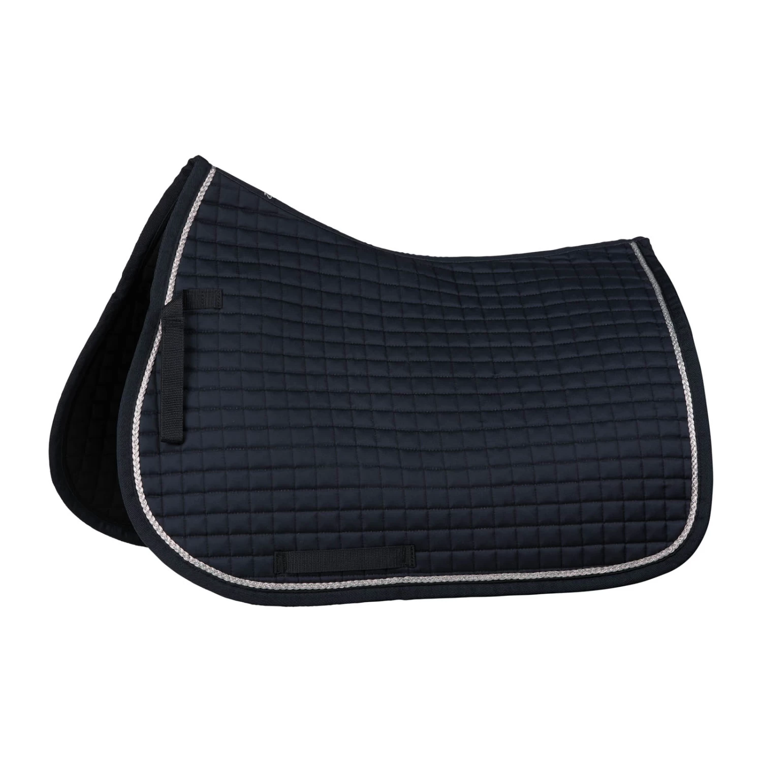 Horze Glarus All Purpose Saddle Pad With Metallic Braiding 16 Horze Glarus All Purpose Saddle Pad With Metallic Braiding - Image 14