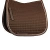 Horze Glarus Dressage Saddle Pad With Metallic Braiding