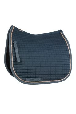 Horze Glarus Dressage Saddle Pad With Metallic Braiding -Sports - Horse Equipment Shop 17397 ONDB 1