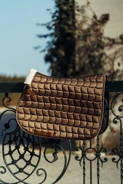 Horze Houston All Purpose Saddle Pad With Faux Fur -Sports - Horse Equipment Shop 17400 BDBR 4