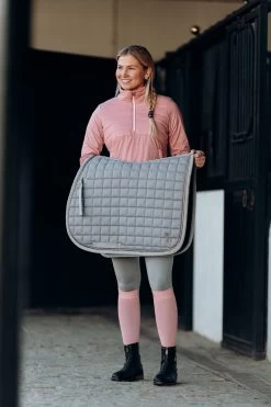 Horze Munich All Purpose Saddle Pad With Metallic Detail -Sports - Horse Equipment Shop 17402 ALG 4