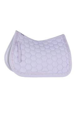 Horze Kaitlin All Purpose Saddle Pad With Flower Piping -Sports - Horse Equipment Shop 17403 OHPU 1