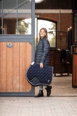 Horze Geneva All Purpose Saddle Pad With Faux Fur -Sports - Horse Equipment Shop 17426 VDB 4