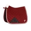 Horze Geneva Dressage Saddle Pad With Faux Fur