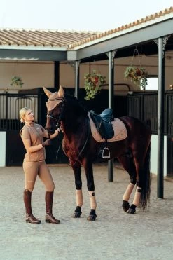 B Vertigo Laurel Fleece Bandages -Sports - Horse Equipment Shop 18280 TEBR 3