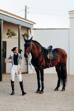 B Vertigo Laurel Fleece Bandages -Sports - Horse Equipment Shop 18280 VDB 2