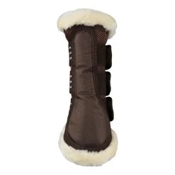 Horze Lincoln Brushing Boots With Fur -Sports - Horse Equipment Shop 19206 DBR 4