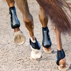 Horze Impact Air-Shock Fetlock Boots -Sports - Horse Equipment Shop 19244 BL 3