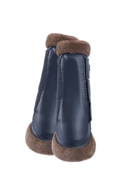 Horze Houston Brushing Boots With Faux Fur Lining -Sports - Horse Equipment Shop 19260 VDB 1