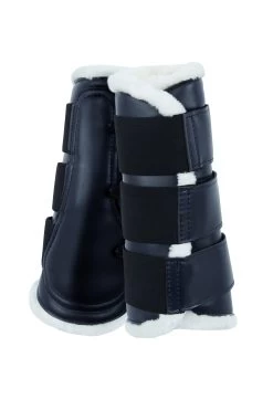 Horze Ghent Brushing Boots With Faux Fur -Sports - Horse Equipment Shop 19266 VDB 1