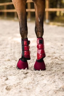 Horze Smoky Twilight Brushing Boots -Sports - Horse Equipment Shop 19276 380 08