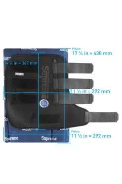 Horze Stable Boots Pro, Rear 15 Horze Stable Boots Pro, Rear -Sports - Horse Equipment Shop 19409 bl 07