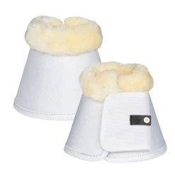 Horze Lincoln Bellboots With Fur -Sports - Horse Equipment Shop 19716 WH 1