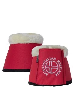 Horze Oslo Faux Fur Bell Boots 19 Horze Oslo Faux Fur Bell Boots -Sports - Horse Equipment Shop 19721 RGRE 1