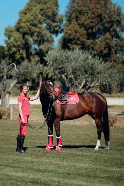 Horze Oslo Faux Fur Bell Boots 23 Horze Oslo Faux Fur Bell Boots -Sports - Horse Equipment Shop 19721 RGRE 5