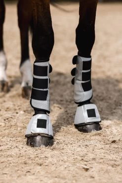 Horze Smoky Twilight Bell Boots -Sports - Horse Equipment Shop 19786 024 06