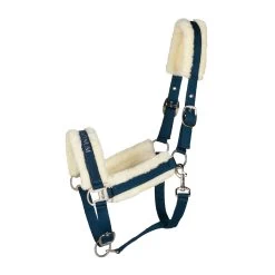 Horze Stanford Halter With Faux Fur Lining -Sports - Horse Equipment Shop 22279 LGNB 1