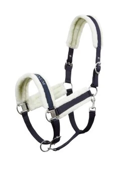 Horze Stanford Halter With Faux Fur Lining -Sports - Horse Equipment Shop 22279 VDB 1