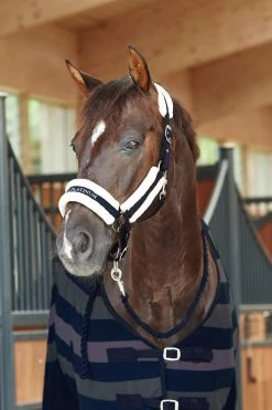 Horze Stanford Halter With Faux Fur Lining -Sports - Horse Equipment Shop 22279 VDB 2