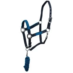 Horze Chicago Halter & Lead Set -Sports - Horse Equipment Shop 22289 BRLB DB 1
