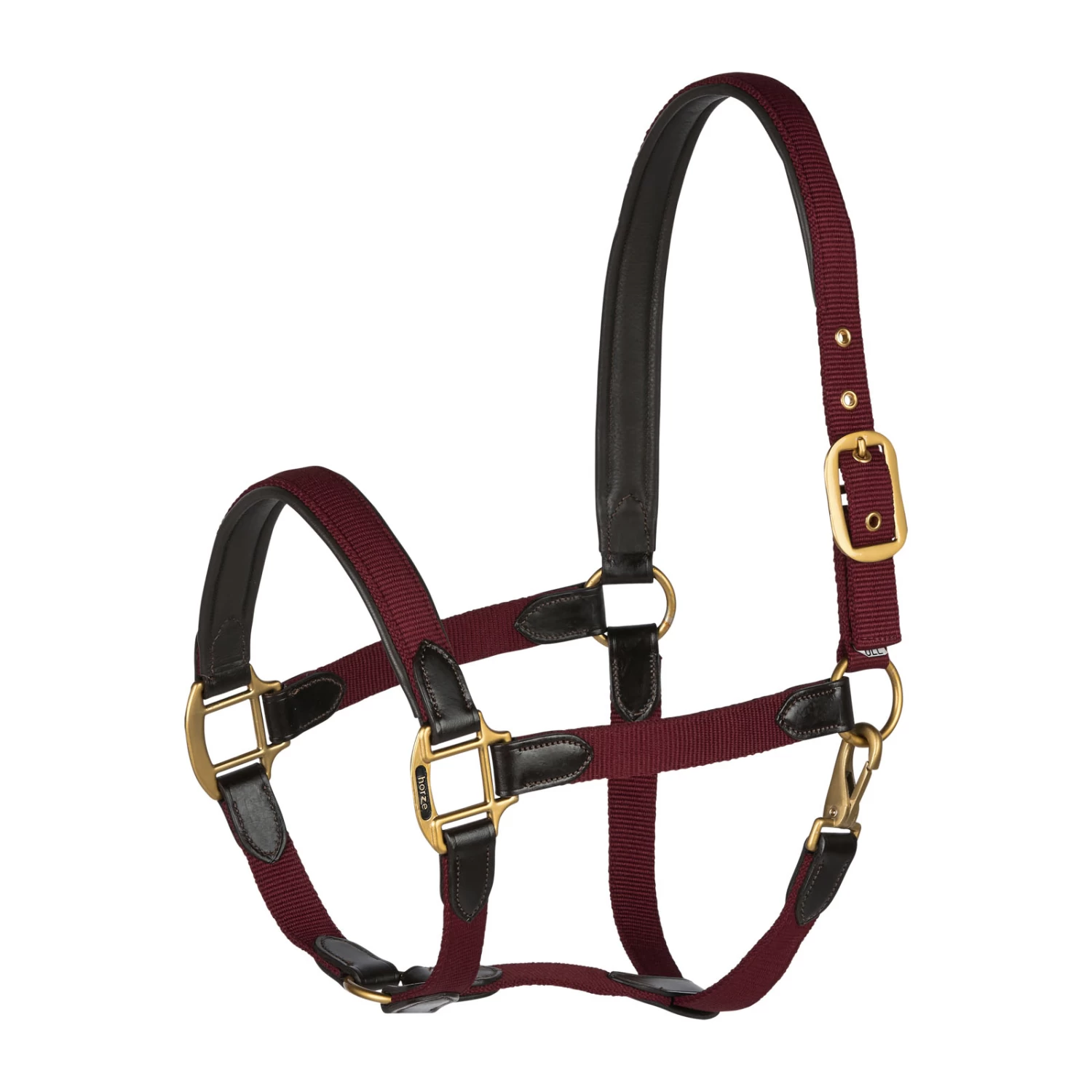 Horze Halter With Leather Details 7 Horze Halter With Leather Details - Image 5