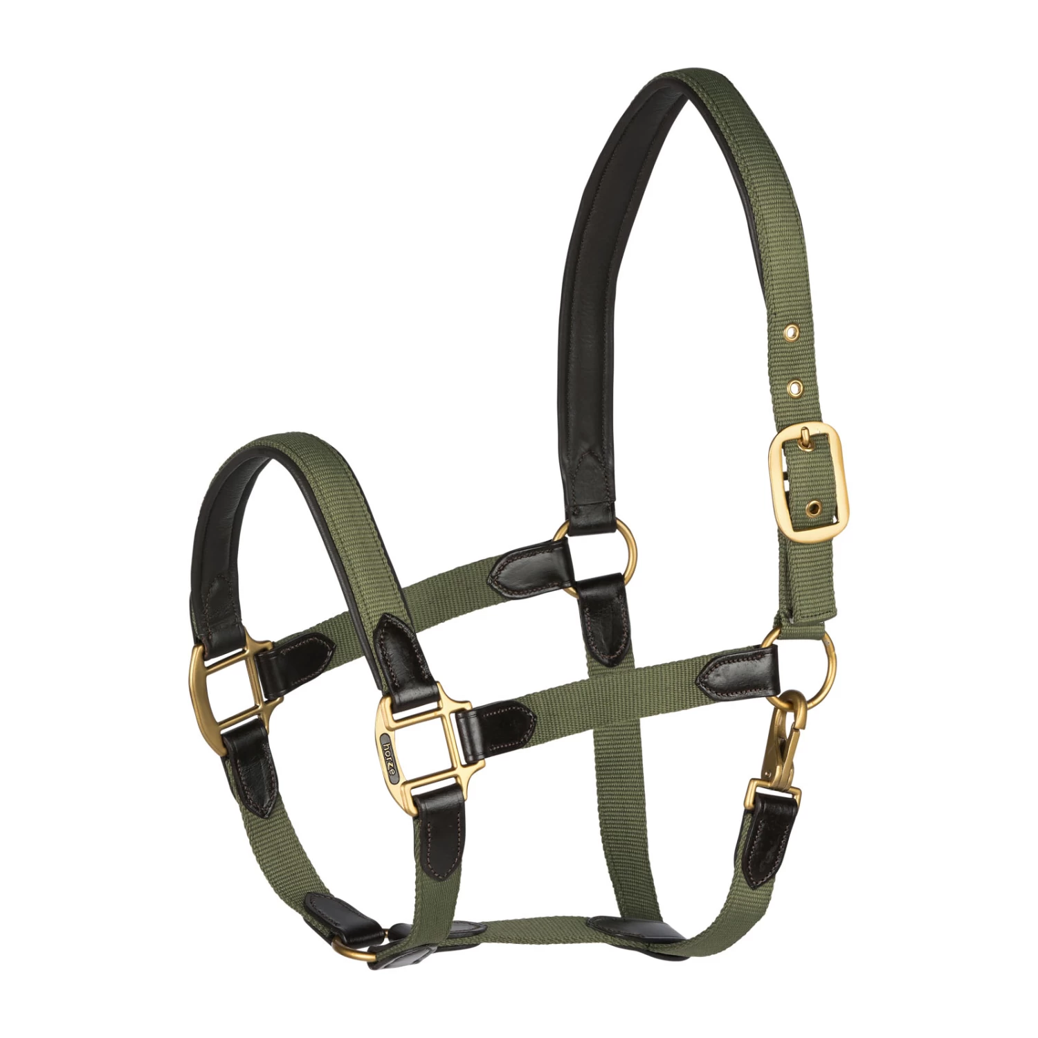 Horze Halter With Leather Details 11 Horze Halter With Leather Details - Image 9