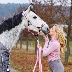 Horze Halter With Leather Details 32 Horze Halter With Leather Details -Sports - Horse Equipment Shop 22312 PI 2