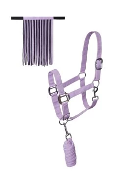 Horze Moreton Halter, Lead & Fly Veil Set 11 Horze Moreton Halter, Lead & Fly Veil Set -Sports - Horse Equipment Shop 22333 OHPU 1
