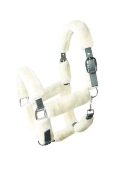 Horze Leighton Teens Collection Faux Fur Halter -Sports - Horse Equipment Shop 22342 udgr 01