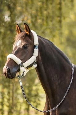 Horze Leighton Teens Collection Faux Fur Halter -Sports - Horse Equipment Shop 22342 udgr 04