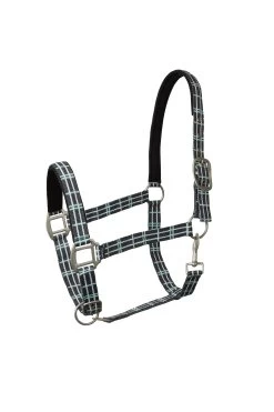 Horze Dallas Checked Halter With Neoprene Lining