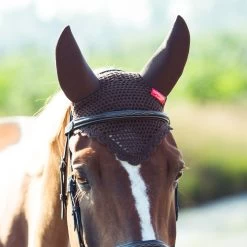 Horze Silent Ear Net -Sports - Horse Equipment Shop 22840 DBR 2