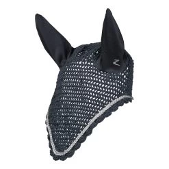 Horze Glarus Ear Net With Metallic Braiding -Sports - Horse Equipment Shop 22917 IGG 1