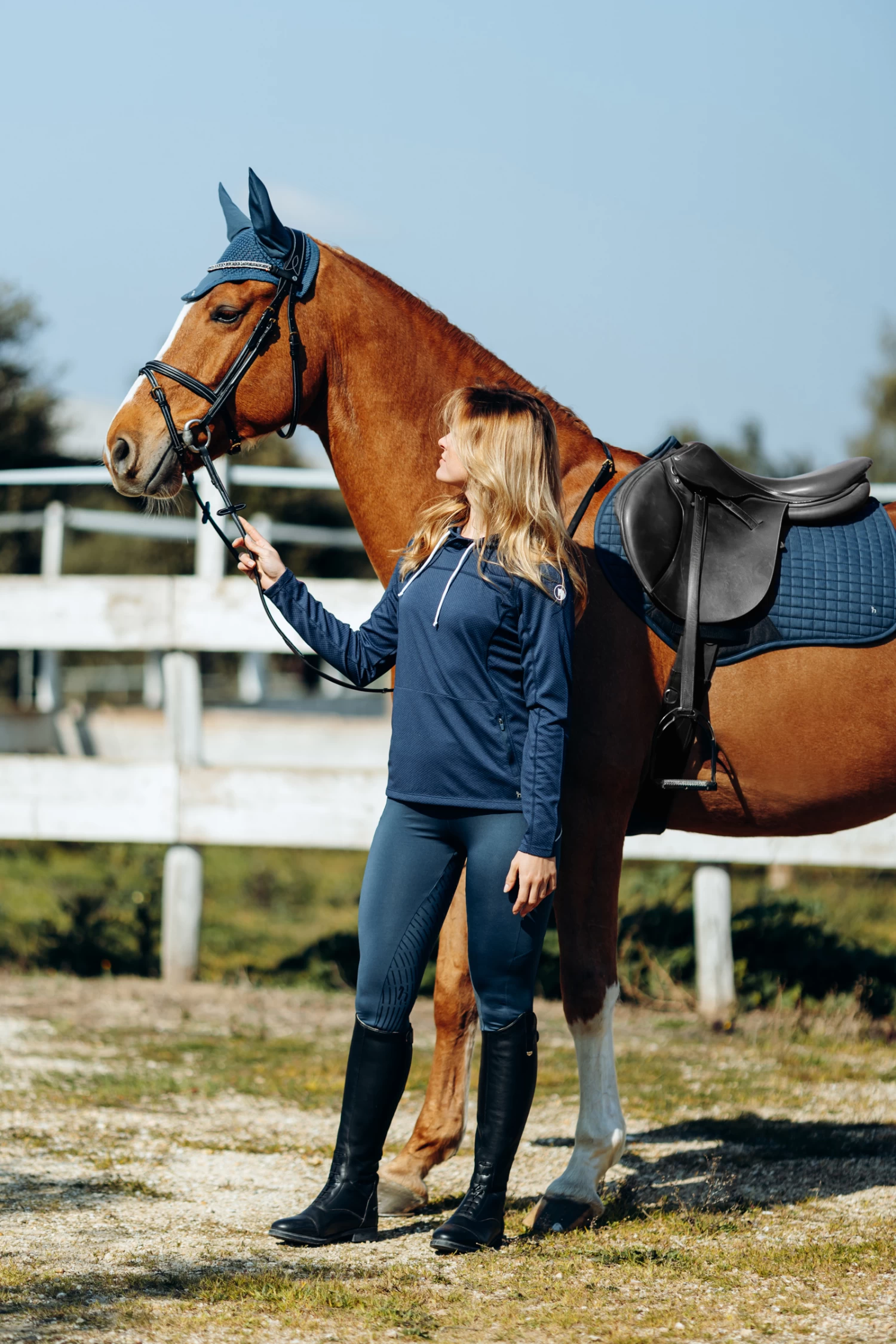 Horze Cooling Ear Net 13 Horze Cooling Ear Net - Image 11