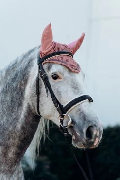 Horze Munich Ear Net With Metallic Detail -Sports - Horse Equipment Shop 22932 RTPI 3