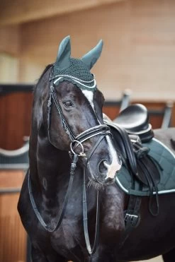 Horze Ghent Ear Net -Sports - Horse Equipment Shop 22936 ALB 3