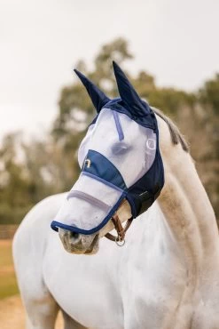 Horze Kenya Fly Mask -Sports - Horse Equipment Shop 22954 590 03