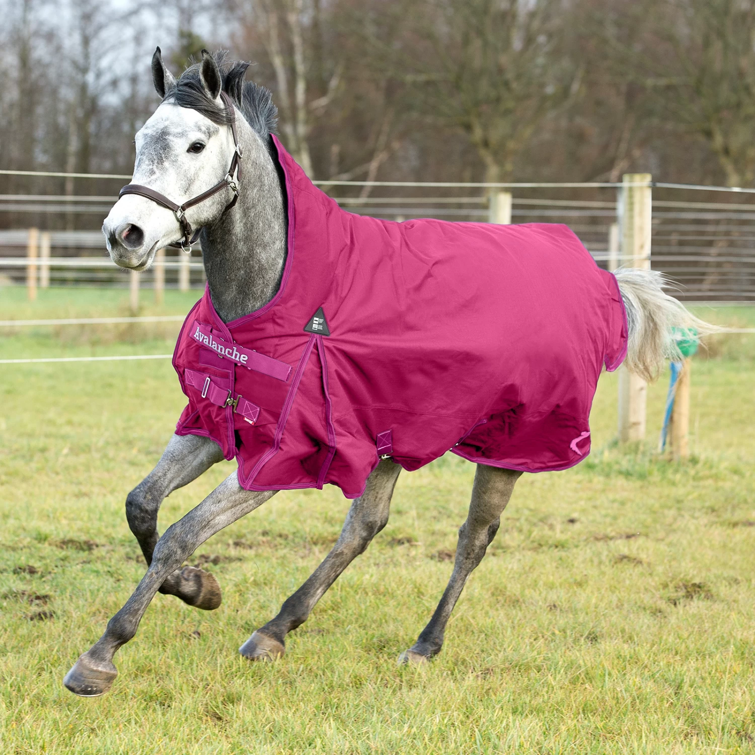 Horze Avalanche 1200D Lite Medium Turnout With Fleece 19 Horze Avalanche 1200D Lite Medium Turnout With Fleece - Image 17