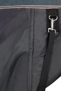 Horze Leighton Teens Collection Turnout Rug With Logo Print, 200g -Sports - Horse Equipment Shop 24092 UDGR 3